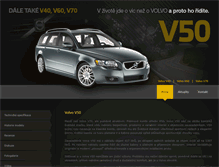 Tablet Screenshot of moje-v50.cz